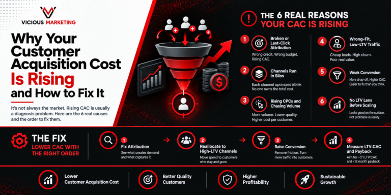 Why Your Customer Acquisition Cost Is Rising and How to Fix It